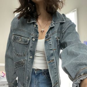 Classic Blue Denim Jean Jacket